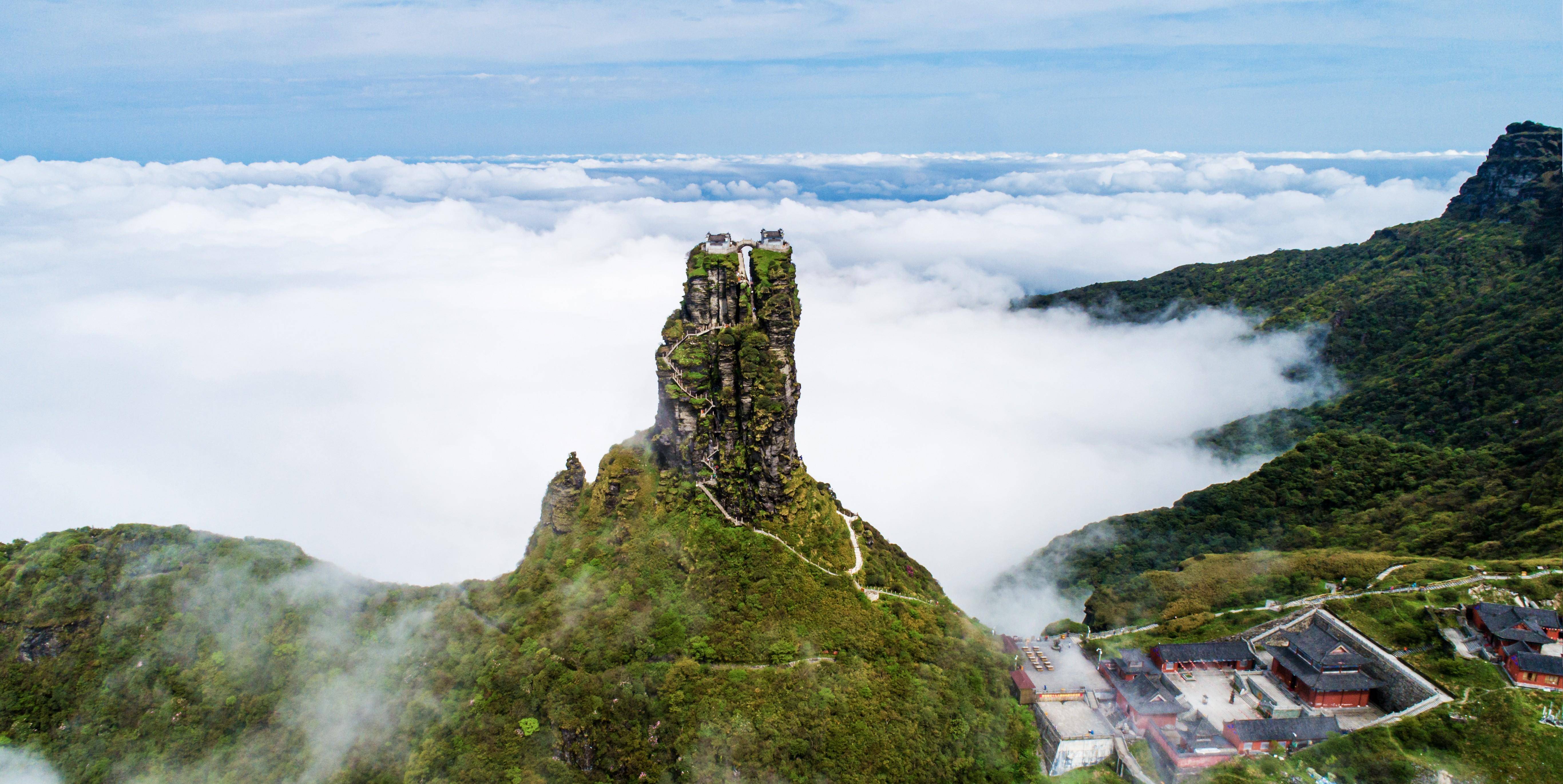 貴州銅仁梵凈山，自然奇觀與人文底蘊(yùn)的完美結(jié)合，貴州銅仁梵凈山，自然人文完美交融的奇觀之地