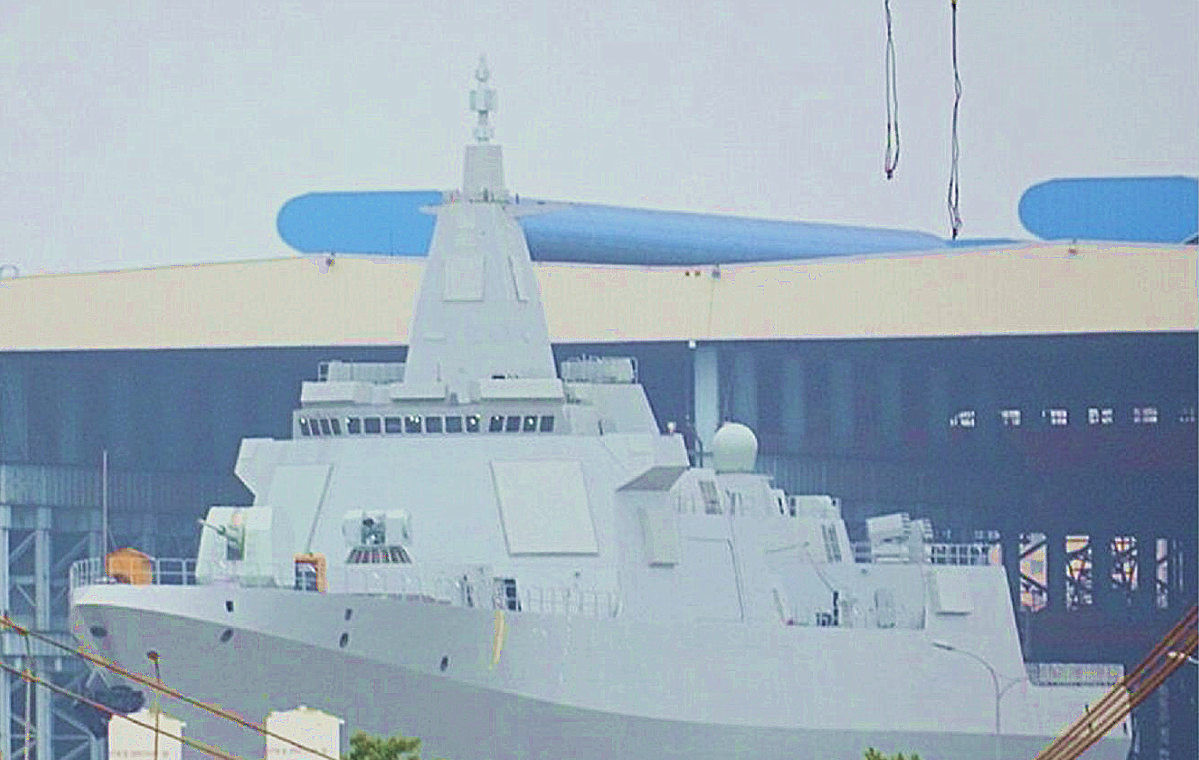 第二批055型驅(qū)逐艦傳出好消息，中國海軍力量再添光彩，中國海軍再添新力量，第二批055型驅(qū)逐艦傳來好消息