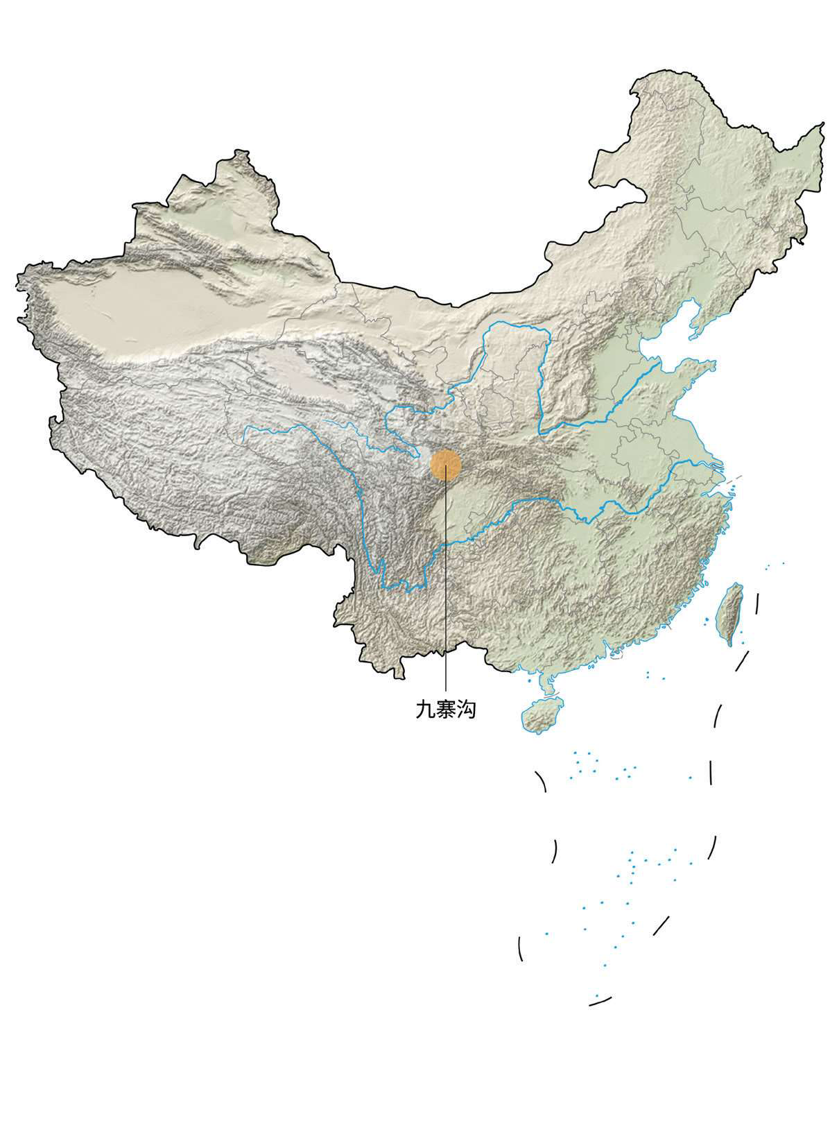 九寨溝具體位置詳解，大自然的絕美之境，九寨溝，地理位置詳解，大自然的絕美奇觀