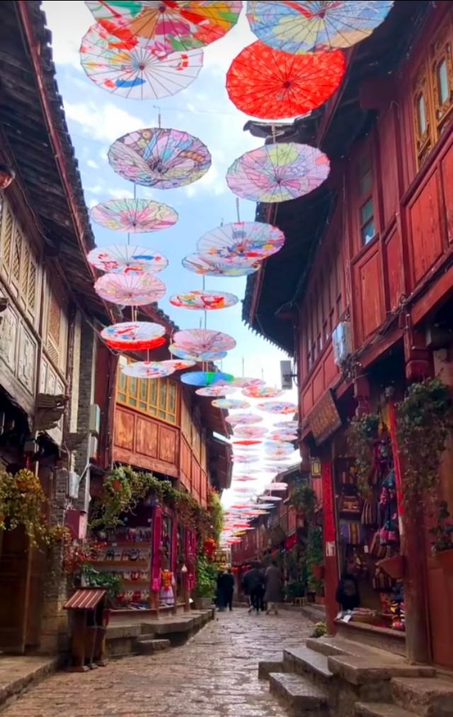 麗江古城高清圖片，探尋古城的魅力與韻味，麗江古城魅力與韻味探尋，高清圖片欣賞